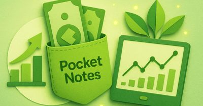 Featured image: 📗 Pocket Notes: P&L Insights, Upcoming Webinar, Product Updates, and More